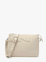 Cross Body Tas Milano Leder Nathan baume Beige n city 3